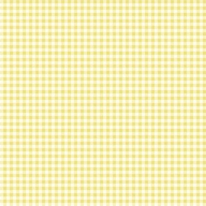 11 Buttercup- Gingham-ssMicro 1 8 Inch- Buffalo Plaid- Vichy Check- Checked- Petal Solids- Gold- Light Yellow- Pastel- Fall- Autumn- Spring- Summer