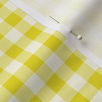 12- Lemon Lime- Gingham- Small- Half Inch- Buffalo Plaid- Vichy Check- Checked- Petal Solids- Gold- Bright Yellow- Fall- Autumn- Spring- Summer