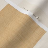 15 Desert Sun- Gingham- Extra Large- 4 Inches- Plaid- Vichy Check- Checked- Linen Texture- Petal Solids Coordinate- Wallpaper- Gold- Ochre- Goldenrod- Honey- Mustard- Warm Earth Tones- Fall- Autumn