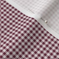 16 Wine- Gingham- ssMicro 1 8 Inch- Plaid- Check- Checked- Petal Solids- Cottagecore- Burgundy- Dark Red- Warm Earth Tones- Fall- Autumn