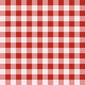 17 Poppy Red- Gingham- Small- Half Inch- Plaid- Check- Checked- Petal Solids- Cottagecore- Christmas- Holidays- Valentines Day