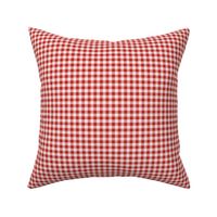 17 Poppy Red- Gingham- Mini- Quarter Inch- Plaid- Check- Checked- Petal Solids- Cottagecore- Christmas- Holidays- Valentines Day- Fire Engine Red- Ruby Red