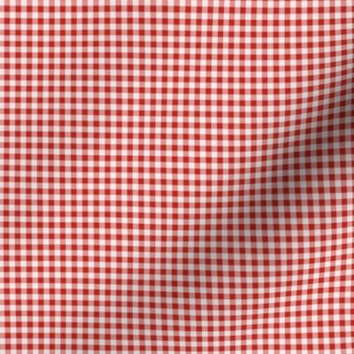 17 Poppy Red- Gingham- ssMicro 1 8 Inch- Plaid- Check- Checked- Petal Solids- Cottagecore- Christmas- Holidays- Valentines Day