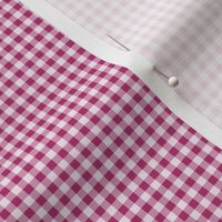 18 Bubble Gum- Gingham- ssMicro 1 8 Inch- Plaid- Check- Checked- Petal Solids- Cottagecore- Magenta- Bright Pink- Valentines Day