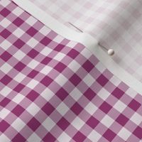 19 Berry- Gingham- sMini- Quarter Inch- Plaid- Check- Checked- Petal Solids- Cottagecore- Magenta- Bright Pink- Valentines Day