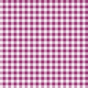 19 Berry- Gingham- sMini- Quarter Inch- Plaid- Check- Checked- Petal Solids- Cottagecore- Magenta- Bright Pink- Valentines Day