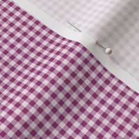 19 Berry- Gingham- ssMicro 1 8 Inch- Plaid- Check- Checked- Petal Solids- Cottagecore- Magenta- Bright Pink- Valentines Day