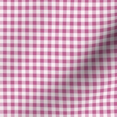 20 Peony- Gingham- sMini- Quarter Inch- Plaid- Check- Checked- Petal Solids- Cottagecore- Magenta- Bright Pink- Valentines Day- Spring