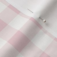 21 Cotton Candy- Gingham- Medium- 1 Inch- Buffalo Plaid- Vichy Check- Checked Wallpaper- Petal Solids Coordinate- Pastel Pink- Valentines Day