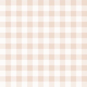 22 Blush- Gingham- Small- Half Inch- Plaid- Check- Checked- Petal Solids- Cottagecore- Pastel Blush Pink- Valentines Day- Spring