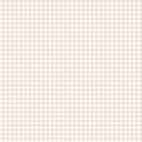 22 Blush- Gingham- ssMicro 1 8 Inch- Plaid- Check- Checked- Petal Solids- Cottagecore- Pastel Blush Pink- Valentines Day- Spring
