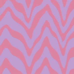 Wavy Lines Pink Purple (large)