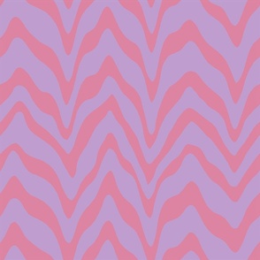 Wavy Lines Pink Purple