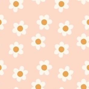 Daisy in blush 3x3