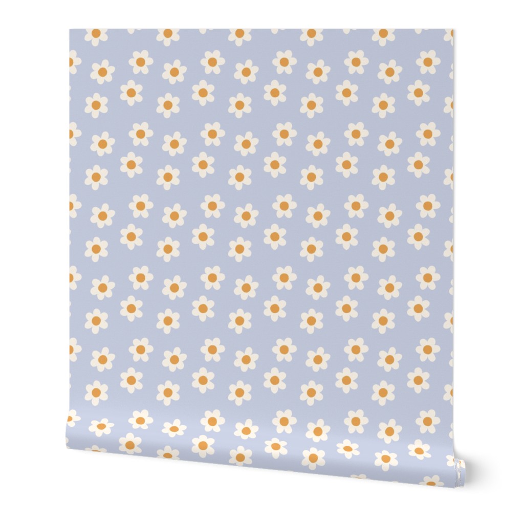 Daisy in periwinkle 3x3