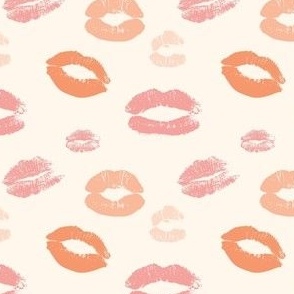 Kissy lips in valentine 3.5x3.5