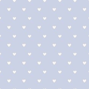 Tiny hearts in Periwinkle 2x1.1
