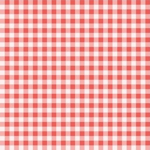 24 Coral- Gingham- sMini- Quarter Inch- Plaid- Check- Checked- Petal Solids- Cottagecore- Watermelon- Flamingo- Pink- Valentines Day