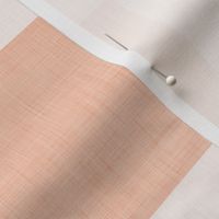 25 Peach- Gingham- Extra Large- 4 Inches- Buffalo Plaid- Vichy Check- Checked- Linen Texture- Petal Solids Coordinate- Wallpaper- Pastel Orange- Pumpkin- Halloween- Thanksgiving- Spring- Summer