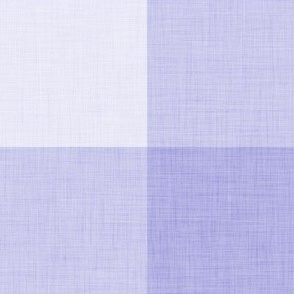 26 Lilac- Gingham- Extra Large- 4 Inches- Buffalo Plaid- Vichy Check- Checked- Linen Texture- Petal Solids Coordinate- Wallpaper- Pastel Purple- Lavender- Periwinkle- Pastel Halloween