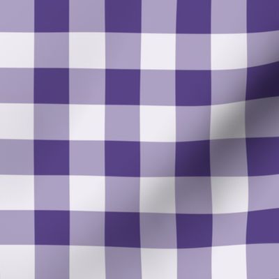 28 Grape- Gingham- Medium- 1 Inch- Buffalo Plaid- Vichy Check- Checked Wallpaper- Petal Solids Coordinate- Purple- Violet- Halloween