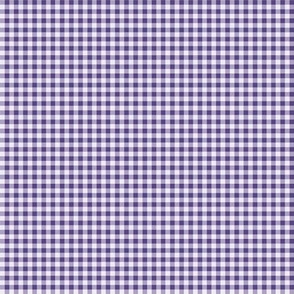 28 Grape- Gingham- Micro 1/8 Inch- Plaid- Check- Checked- Petal Solids- Cottagecore- Purple- Violet- Halloween