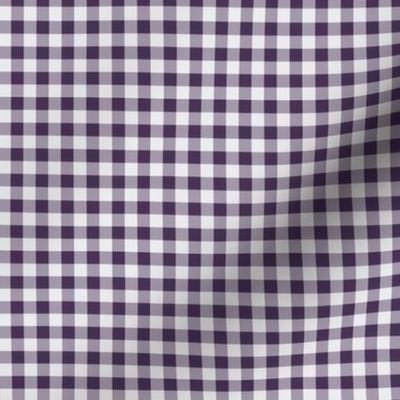 29 Plum- Gingham- Mini- 1/4 Inch- Plaid- Check- Checked- Petal Solids- Cottagecore- Purple- Violet- Halloween