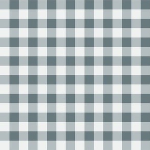 35 Slate- Gingham- Small- 1/2 Inch- Plaid- Check- Checked- Petal Solids- Cottagecore Wallpaper- Gray Blue- Grey- Muted Blue- Neutral