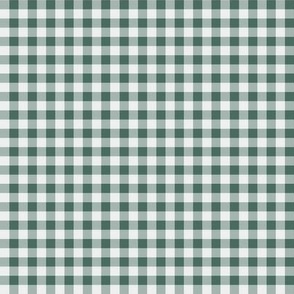 36 Pine- Gingham- Mini- 1/4 Inch- Plaid- Check- Checked- Petal Solids- Cottagecore Wallpaper- Teal Green- Gray- Pine- Muted Green- Forest- Neutral