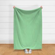 39 Grass Green- Gingham- Small- 1/2 Inch- P- Cottagecore Wallpaper- Kelly Green- Emerald- Bright Green- Christmas- Holidays