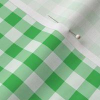 39 Grass Green- Gingham- Small- 1/2 Inch- P- Cottagecore Wallpaper- Kelly Green- Emerald- Bright Green- Christmas- Holidays