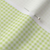 41 Honeydew- Gingham- Micro 1/8 Inch- Plaid- Check- Checked- Petal Solids- Cottagecore Wallpaper- Bright- Light Green- Pastel- Summer- Spring