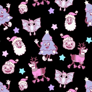 Gothmas Pastel Goth Christmas Kawaii Christmas Spooky Bat