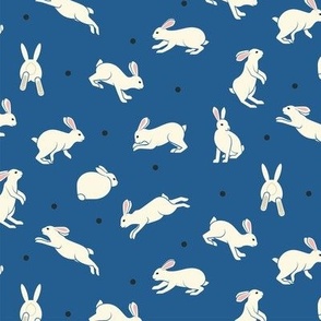 Just Rabbits - Endeavour Blue