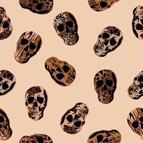 ANIMAL PRINT SKULLS-BOHO