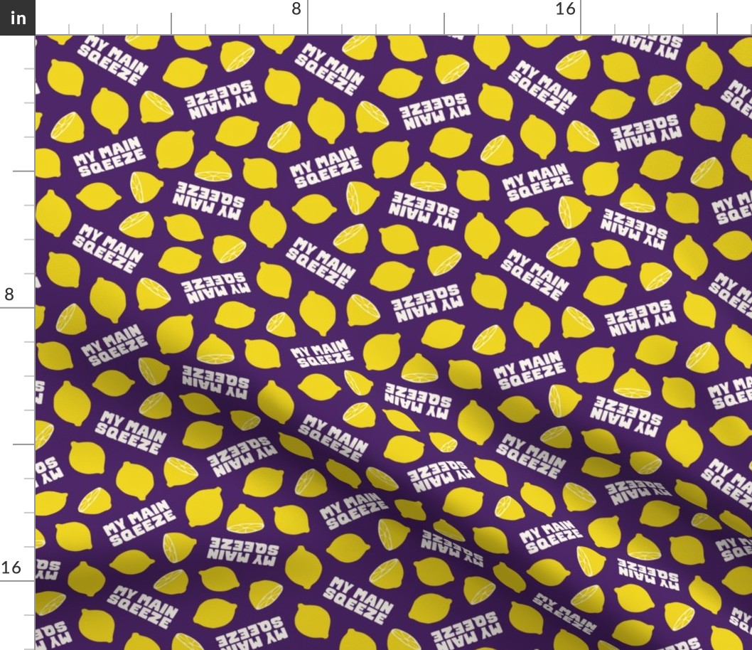 my main squeeze - lemon valentine - purple - LAD22
