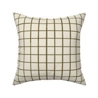 Minimalist Garden - Matching beige green plaid L