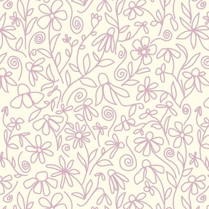 Daisy Spring Flowers in Candy Cotton Pink