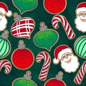 Christmas Cookies for Santa on Evergreen