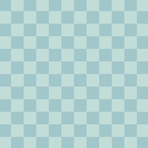 1/2” Checkers, Pastel Ocean Neutrals