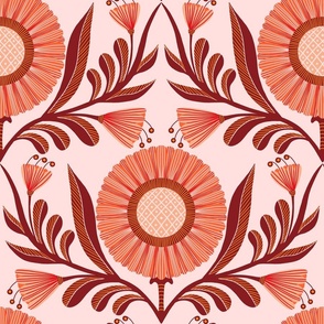 Wallflower Pattern Pink