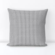 hearts and dots black and white - valentines day collection
