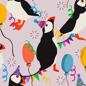 Party puffins