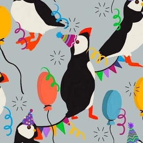 Party puffins