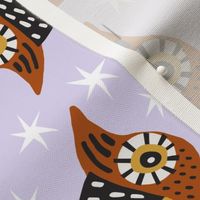 Owl Toss | Sm Pastel Purple