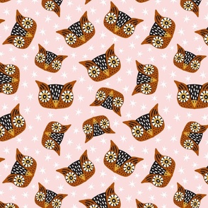 Owl Toss | Sm Pastel Pink