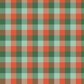 medium red and green plaid - All Decked Out