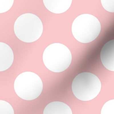 Dauphine Pink and White ~ Polkadot 