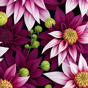 Seamless Floral Patterns (19)