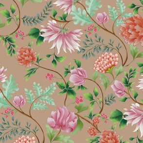 Floral Finesse:  A William Morris-inspired Pattern Design